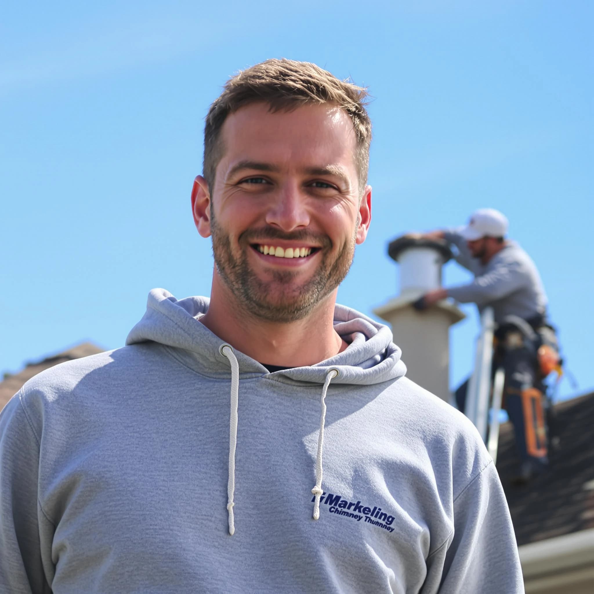 The Everett Chimney Sweep team.