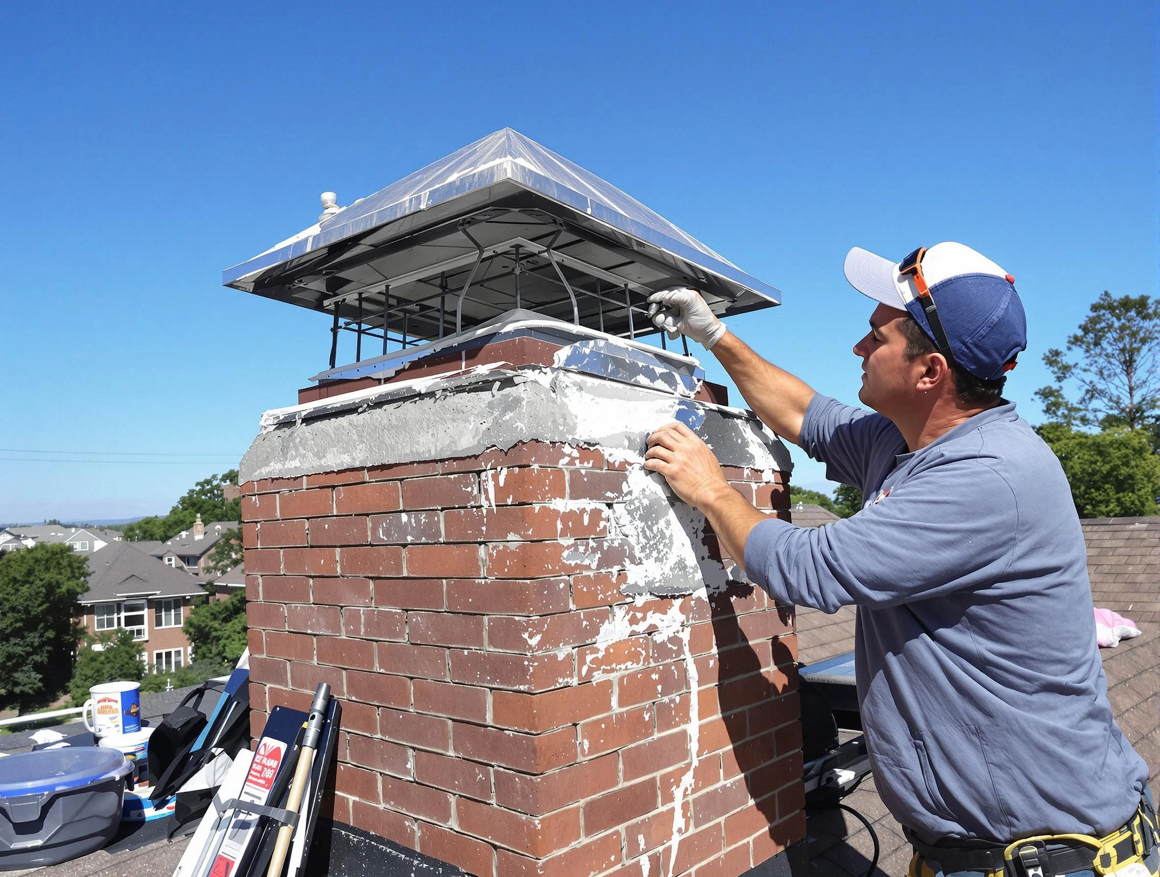 Chimney Crown Services in Lynn, MA