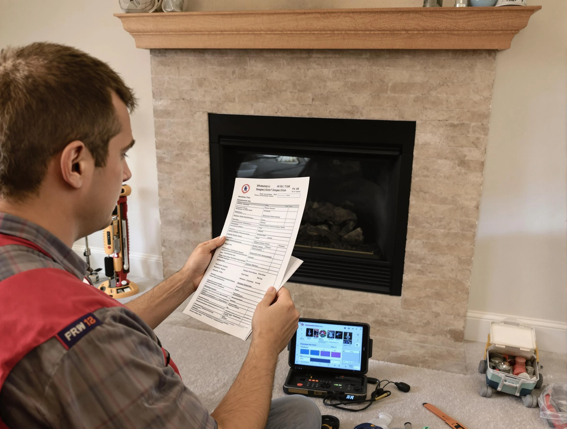 Thorough chimney inspection by Everett Chimney Sweep in Everett, MA